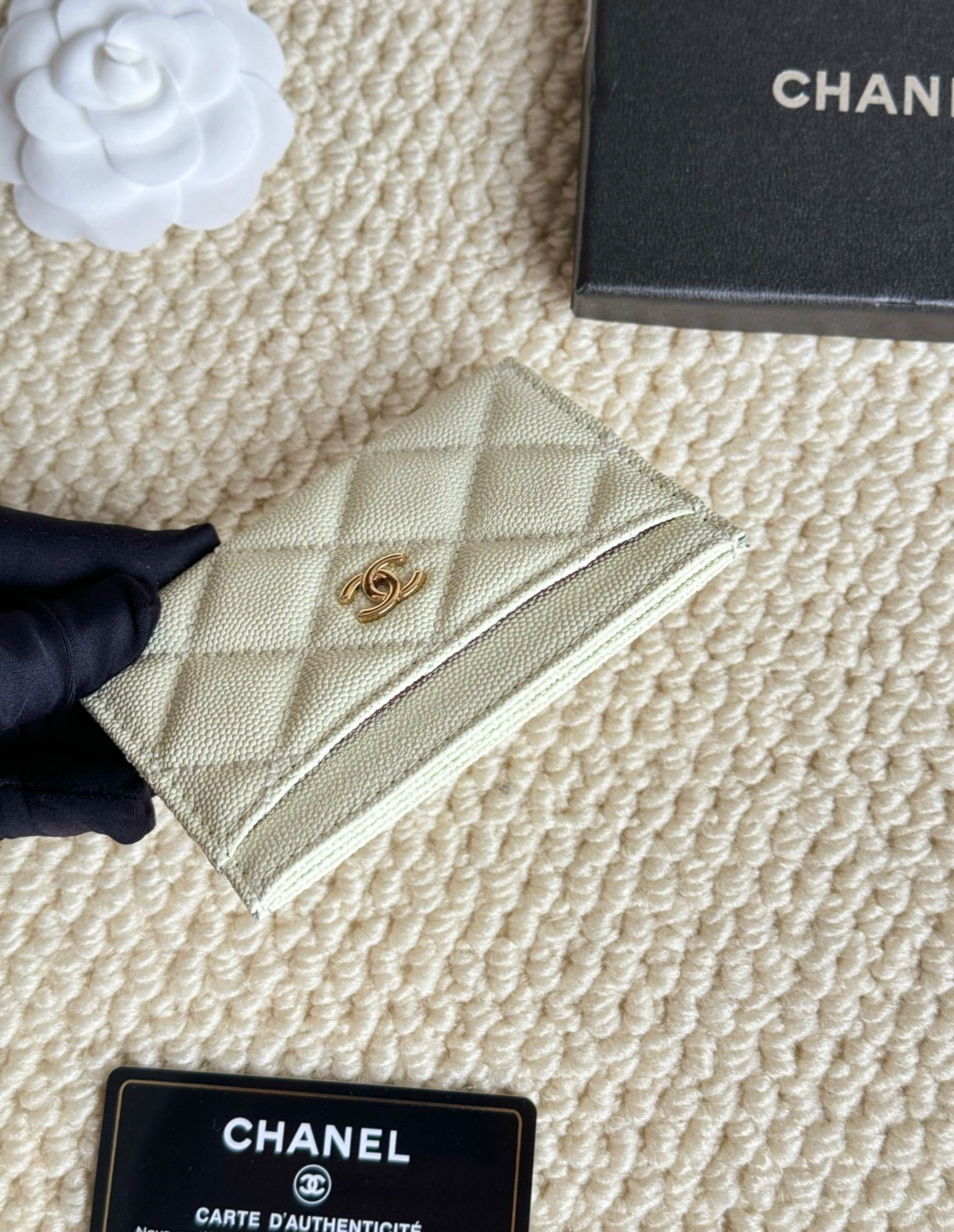 Tarjetero Chanel Clásico