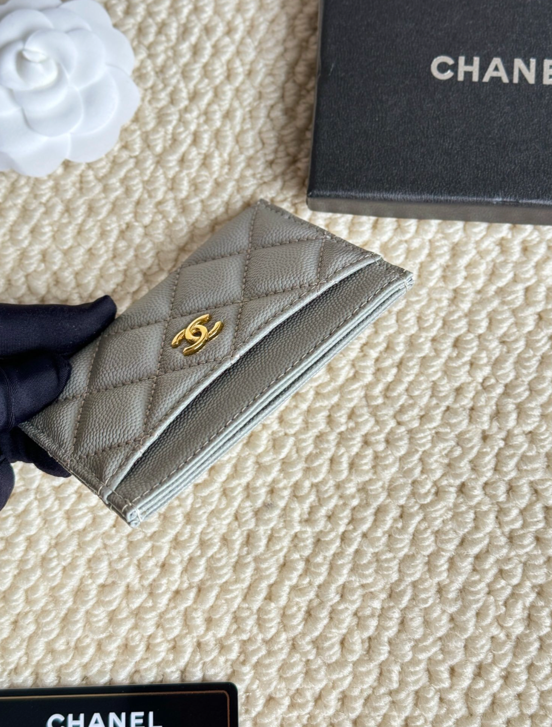 Tarjetero Chanel Clásico