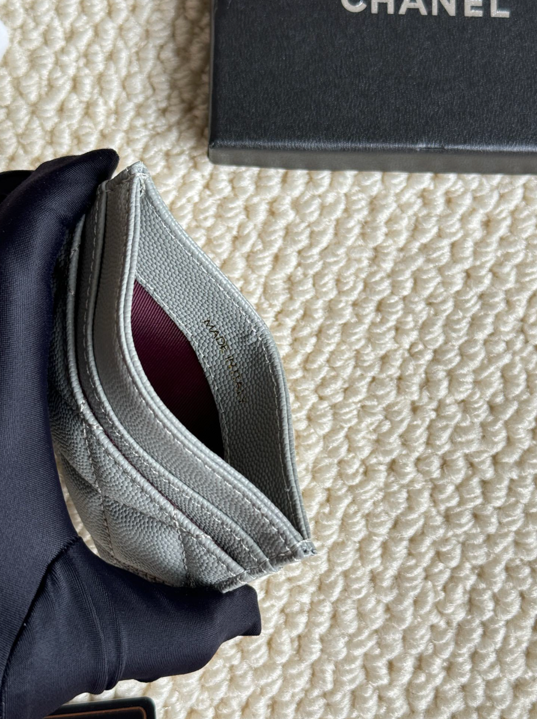Tarjetero Chanel Clásico