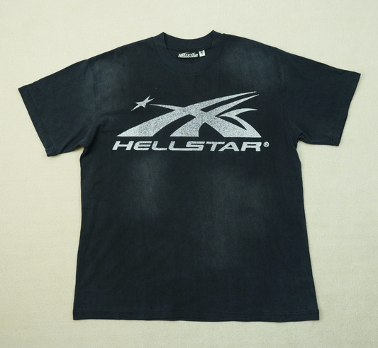 Camisa Hellstar Negra con Logo Clásico en la Espalda